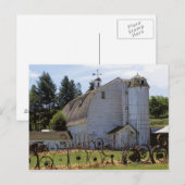 Carte Postale États-Unis, Washington, Pullman, Grange (Devant / Derrière)