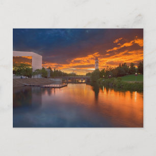 Carte Postale États-Unis, Washington, Spokane, Riverfront Park