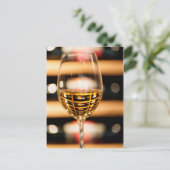 Carte Postale États-Unis, Washington, Walla Walla. Verre à vin (Debout devant)