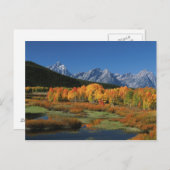 Carte Postale États-Unis, Wyoming, Parc national de Grand Teton  (Devant / Derrière)