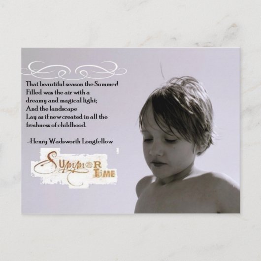 Carte Postale été (Devant)