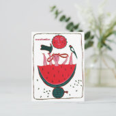 Carte Postale été (Debout devant)