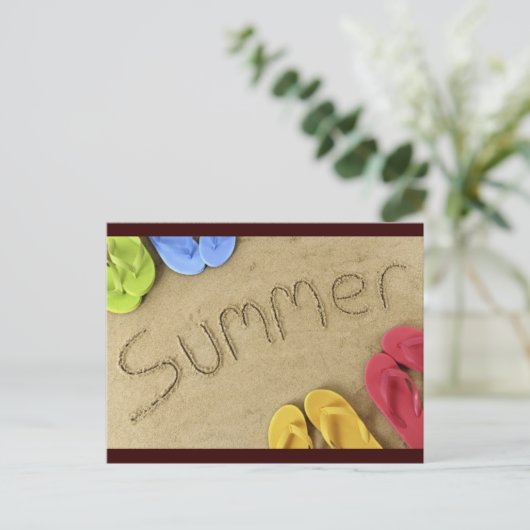 Carte Postale Été (Debout devant)