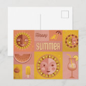 Carte postale été (Devant / Derrière)