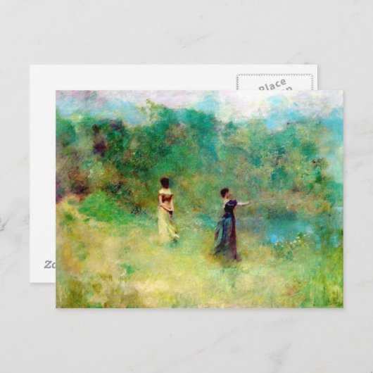 Carte Postale Été 1890 (Devant / Derrière)