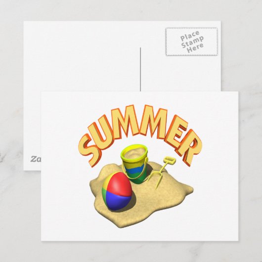 Carte Postale Été 3 (Devant / Derrière)