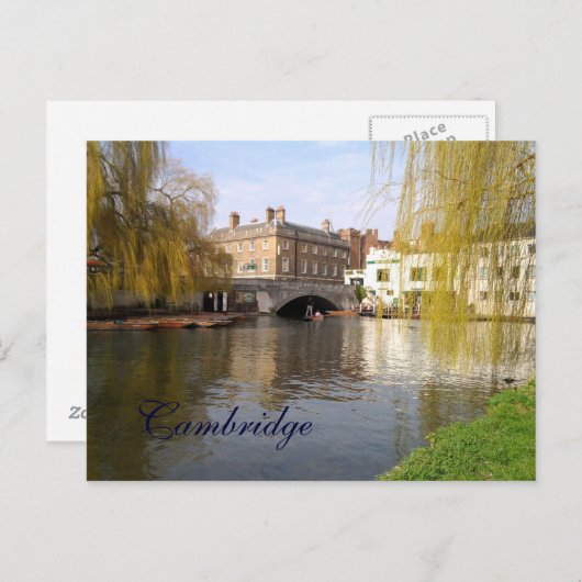 Carte Postale Été à Cambridge (Devant / Derrière)