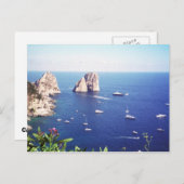 Carte Postale Été à Capri (Devant / Derrière)