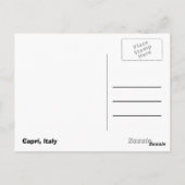 Carte Postale Été à Capri (Dos)