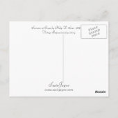 Carte Postale Été à Cowes (Dos)