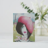 Carte Postale Été à Paris (Debout devant)