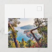 Carte Postale Été à Villefranche Sur Mer (Devant / Derrière)