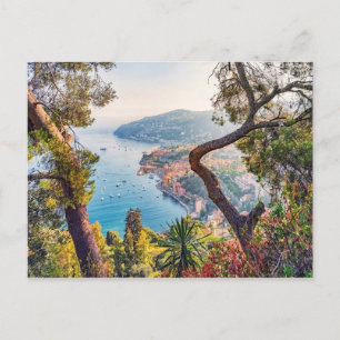 Carte Postale Été à Villefranche Sur Mer