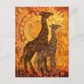 Carte Postale Été africain (Devant)