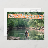 CARTE POSTALE ÉTÉ AU TENNESSEE (Devant / Derrière)