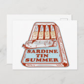 Carte Postale Été de Sardine (Devant / Derrière)