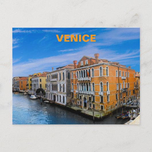 Carte Postale Été de Venise (Devant)