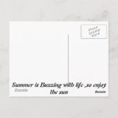 Carte Postale Été de vie (Dos)