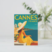Carte Postale Été élégant à Cannes (Debout devant)