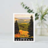 Carte Postale Été en Allemagne (Debout devant)