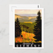 Carte Postale Été en Allemagne (Devant / Derrière)