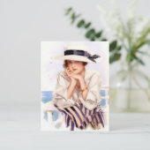 Carte Postale Eté en bord de mer (Debout devant)