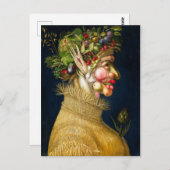 Carte Postale Été | Giuseppe Arcimboldo | (Devant / Derrière)