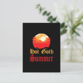 Carte Postale été gothique chaud (Debout devant)