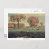 Carte Postale Été Indien Par Inness George (Devant / Derrière)