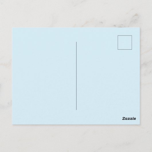 Carte Postale Été Llama (Dos)