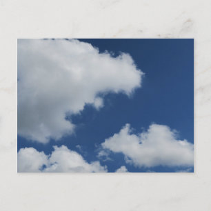 Carte Postale été, nature, météo, bleu, arrière-plan, ciel,