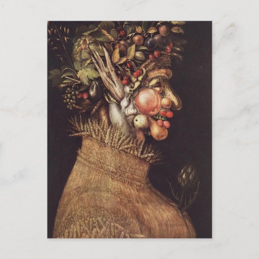 Carte Postale Été par Giuseppe Arcimboldo (Devant)