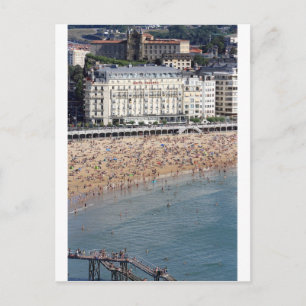 Carte Postale Été plage de Saint-Sébastien pays basque