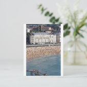 Carte Postale Eté San Sebastian Beach Pays basque (Debout devant)