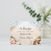 Carte Postale Eté Sandy Beach Fête des mariées de poisson d'étoi (Debout devant)