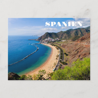 Carte Postale Été-Soleil-plage-Espagne
