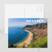 Carte Postale Été-Soleil-plage-Espagne (Devant / Derrière)