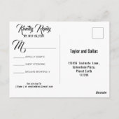 Carte Postale Été tournesol | Rustic Americana RSVP (Dos)