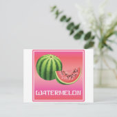 Carte Postale Eté Watermelon (Debout devant)