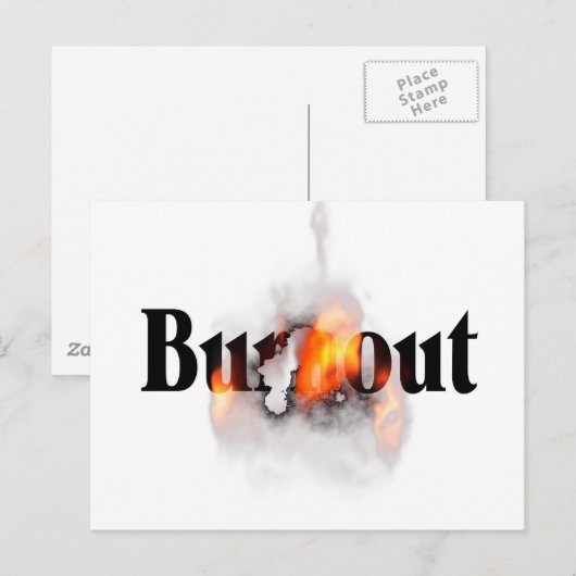 Carte Postale Éteindre (Devant / Derrière)