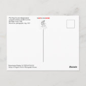 Carte Postale Étendeur de fumier (Dos)