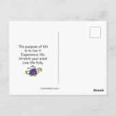 Carte Postale Étendez votre esprit_ (Dos)