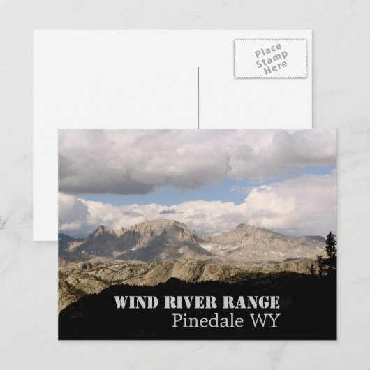 Carte Postale Étendue de la rivière (Devant / Derrière)