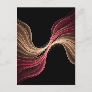 Carte Postale Eternal Flow of Love — Abstract Romantic Art
