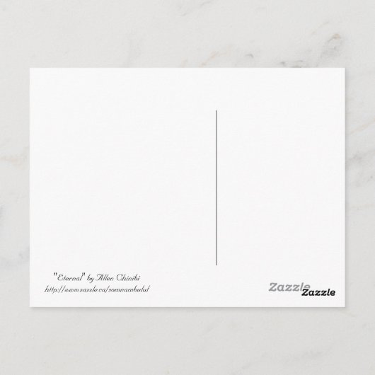 Carte Postale Éternel (Dos)