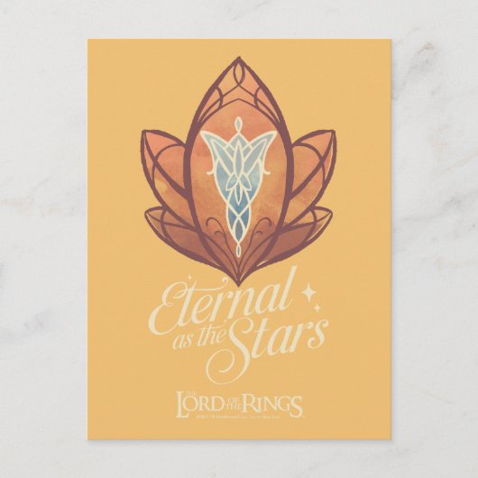 Carte Postale Éternelle comme l'Étoile du Soir Graphique (Devant)