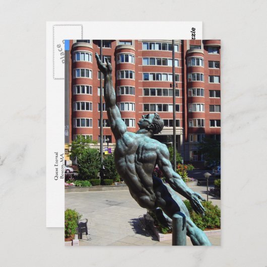 Carte postale éternelle Quête (Devant / Derrière)