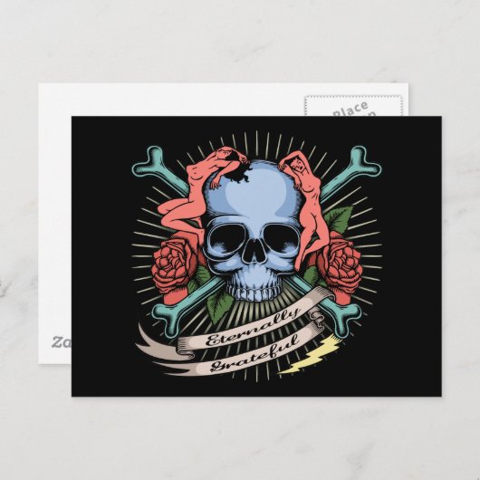 Carte Postale Éternellement Reconnaissant (Devant / Derrière)