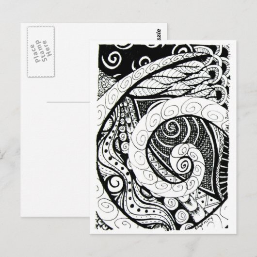 Carte Postale éternité ATC (Devant / Derrière)