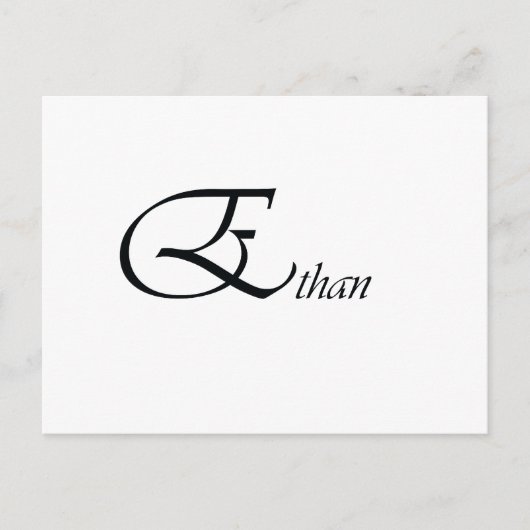 Carte Postale Ethan (Devant)